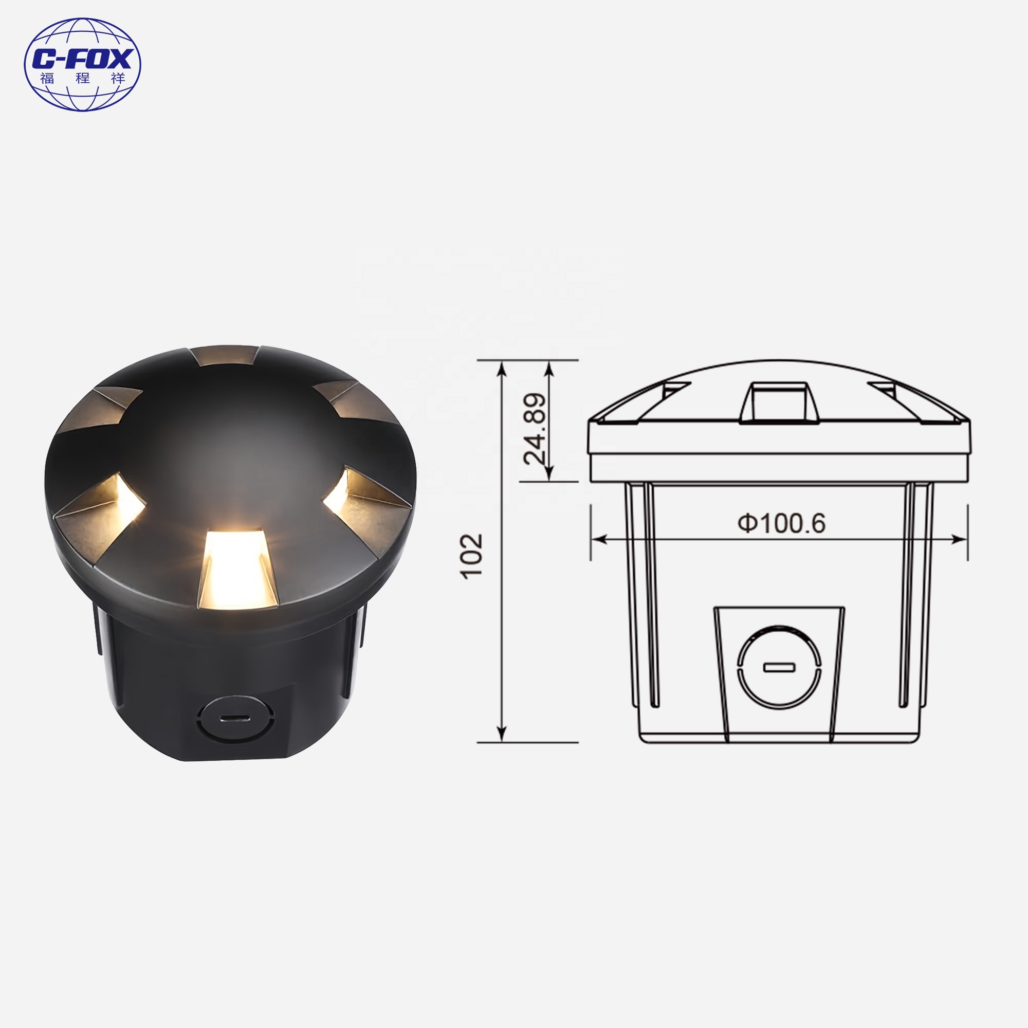 LED In-ground Well Light Showcase 1