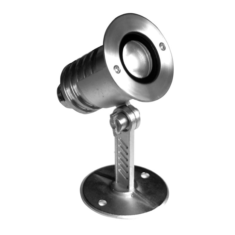 IP68 Waterproof 2.5W DMX 316 Stainless Steel LED Underwater Submersible Swimming Pool Pond Landscape Light Multi-Color Temp Spot