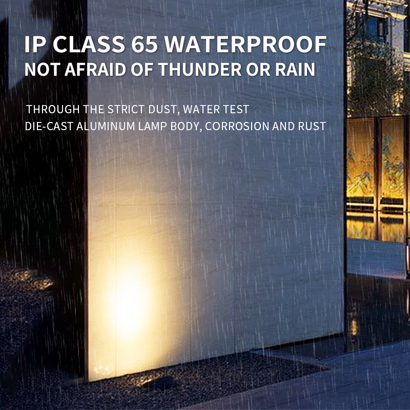 Adjustable Angle IP65 Waterproof LED In-ground Light Aluminum Recessed Underground Well Lamp for Hotel Path Landscape