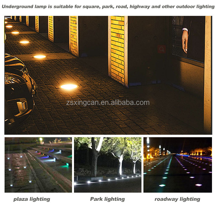 LED Underground Light Scene Application