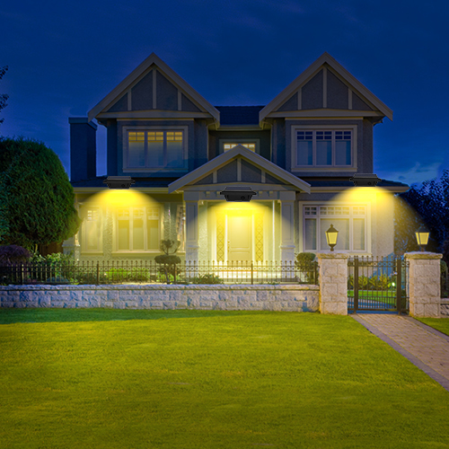 Solar Gutter Light Design Showcase 5
