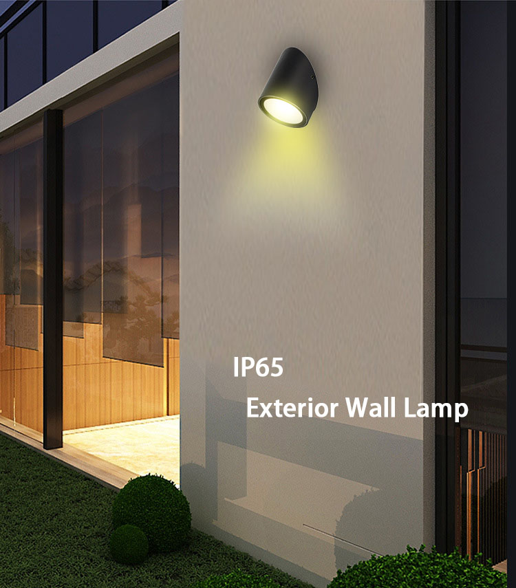 Exterior Wall Lamp Setup