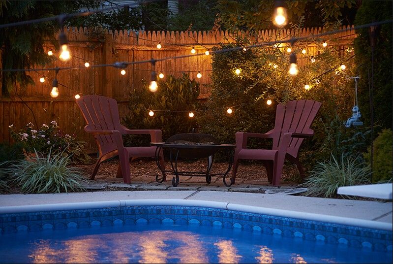 Courtyard lighting
