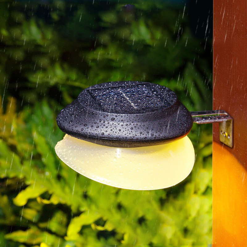 IP65 LED Solar Lights Waterproof Outdoor Garden Decorative Wall Lights Gutter Lights for Fence Garden Landscape Walkway