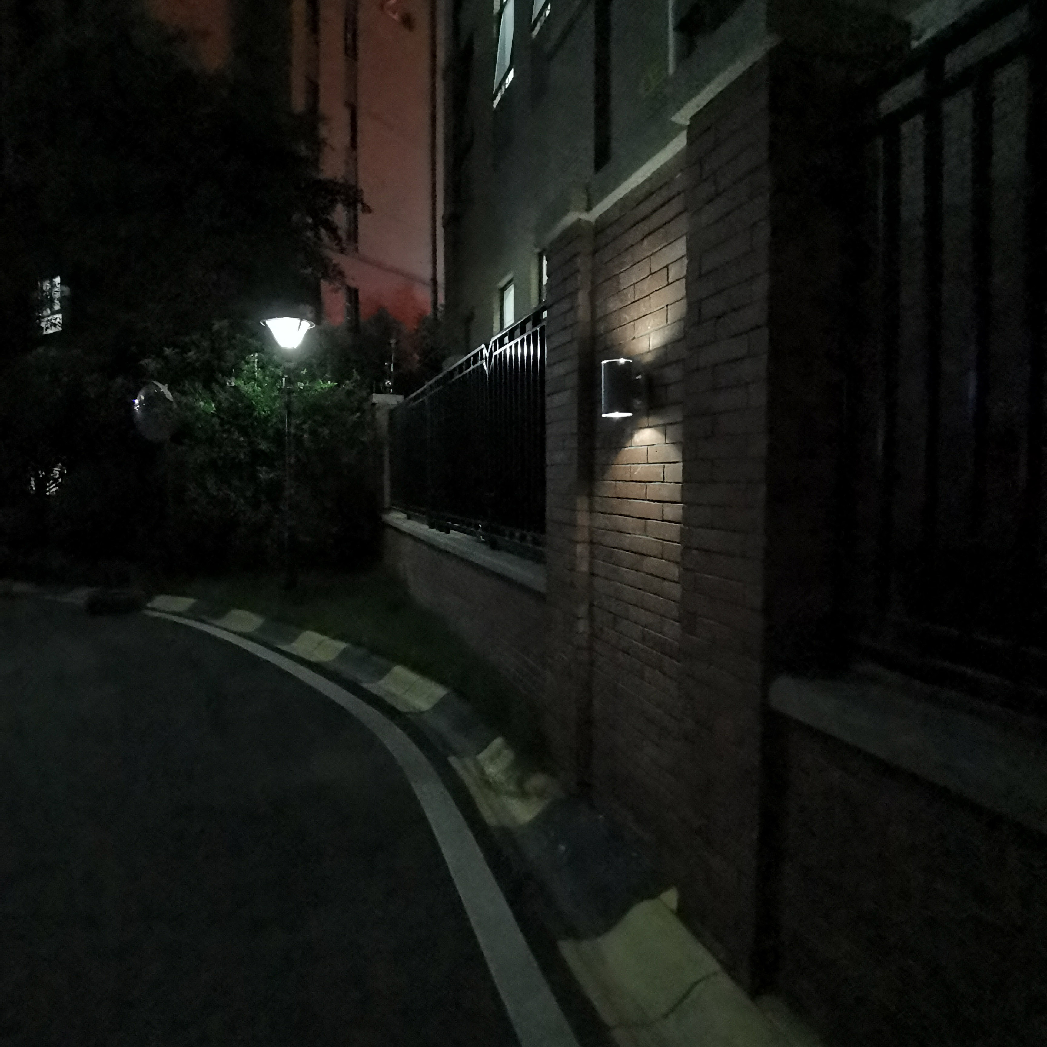 Solar Gutter Light Close Up