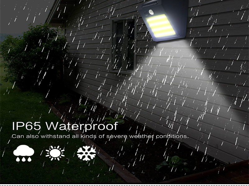 Outdoor Waterproof Motion Sensor Solar Security Lights