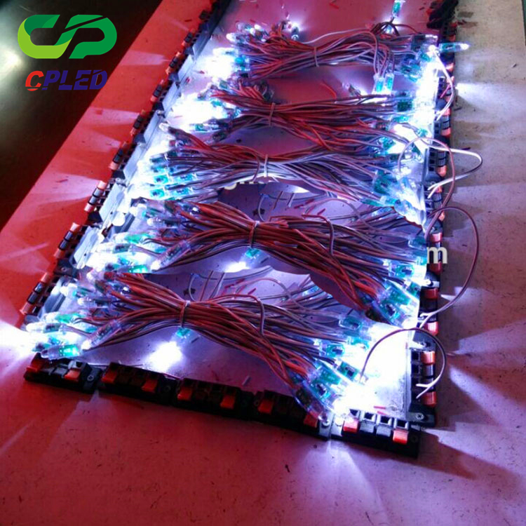 Carnival Wholesale Outdoor Fancy Festoon Garden Global White Color Led 5V 12mm Ferry Lights Led Christmas String Light