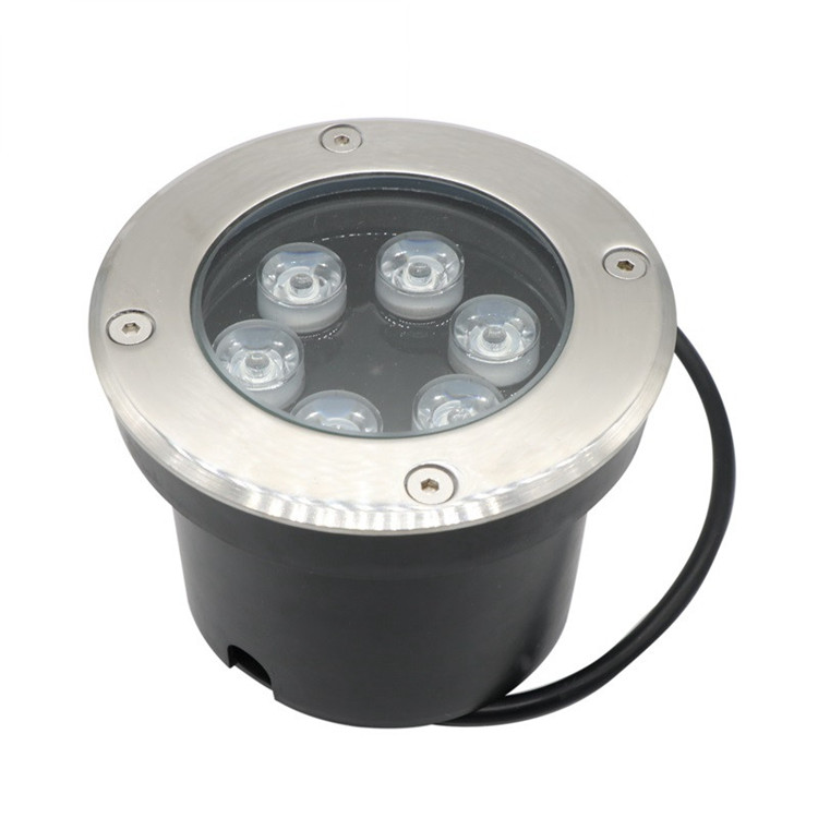 IP67 Waterproof Aluminum Die-Cast Deck Light Low Voltage Underground Well Light for Garden Landscape Outdoor Application