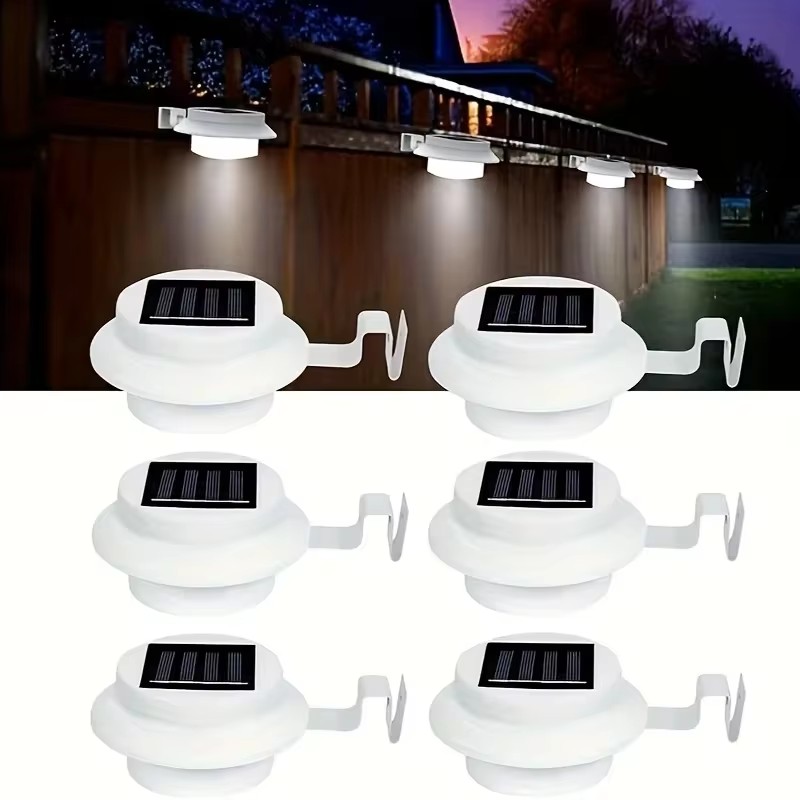Waterproof and Durable Solar Light Intrlligent Sensing LED Solar Gutter Light for Exterior Wall