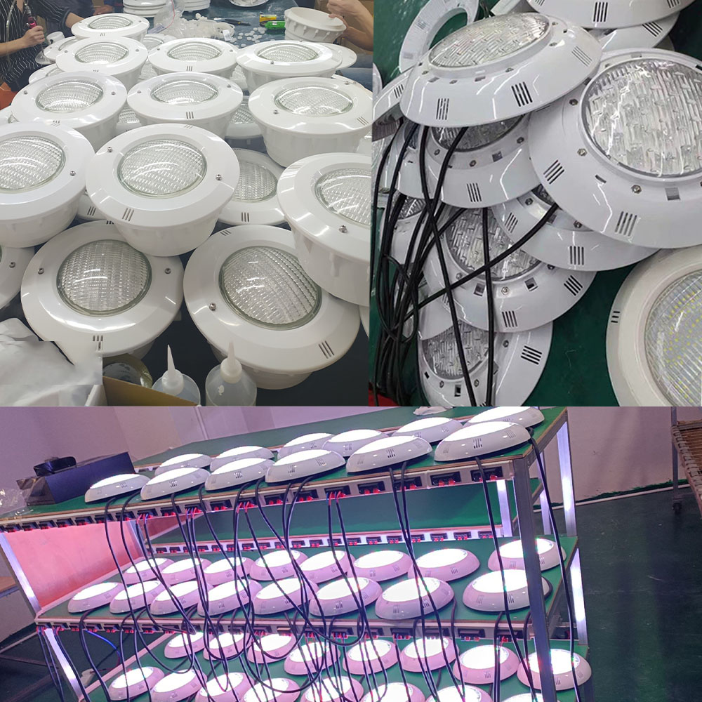 IP68 Waterproof LED Swimming Pool Light - Submersible Lights for Pools, Ponds, and Fountains
