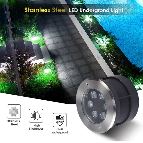 Landscape Spotlight 6W 9W LED Well Light