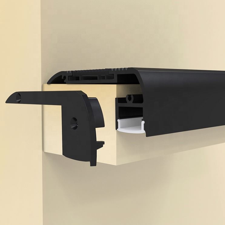 T Shape Step Strip Light Down Pc Pmma Cover Led Stair Nosing Aluminum Extrusion Profiles//