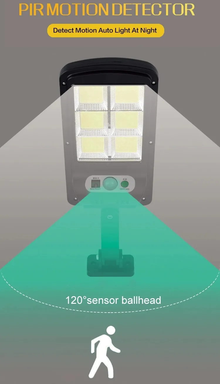 Solar Outdoor Lights Motion Sensor Wall Lights Wireless IP65 Waterproof Outside Lighting