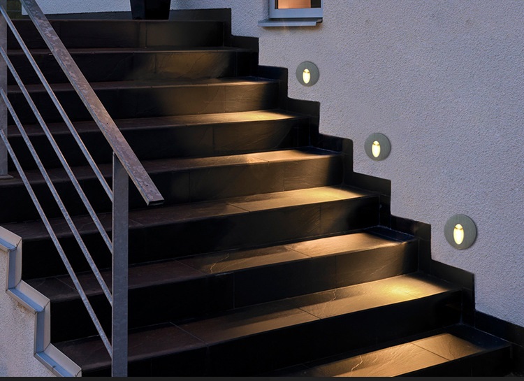 3w Led Stair Step Wall Light