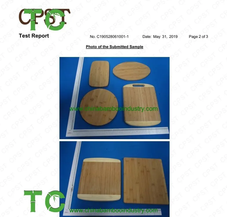Bamboo Chopping Board Design