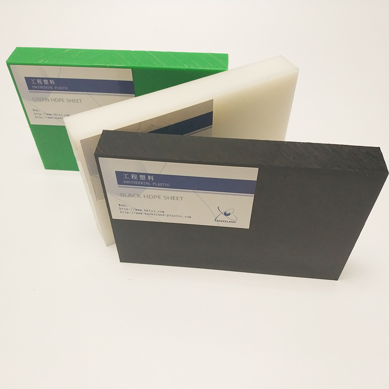 High Density Polyethylene HDPE Plate Manufacturer Natural White/Blue/Green HDPE Board Spot Supply High Flexibility HDPE Sheet Customized Size