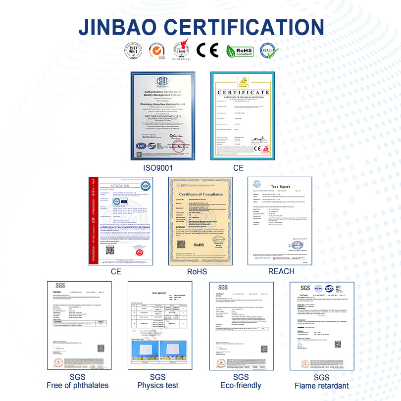 Jinbao Advertisement Interior Free Color 5mm Durable Smooth PVC Foam Board Manufacturers