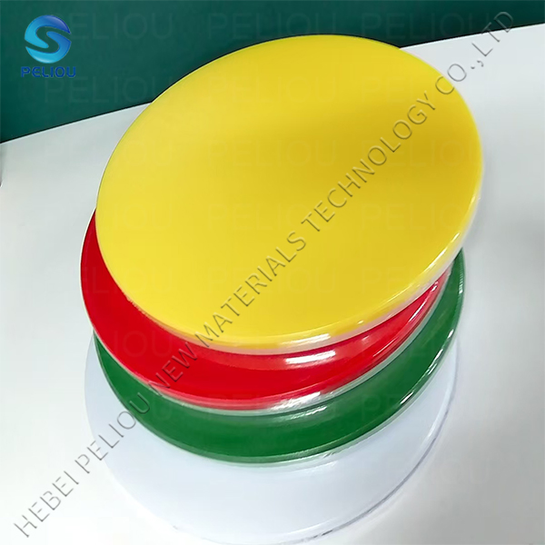 Non Slip Promotional Extra Large Organic Plastic PE Cutting Board Chopping Sheet for Kitchen