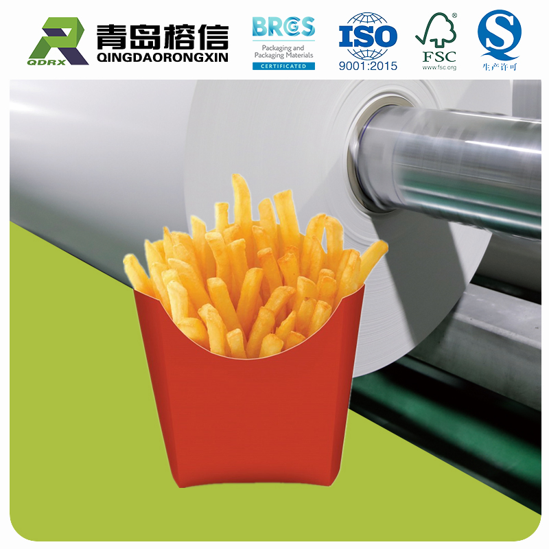 Food Grade Folding Box Board for French Fries