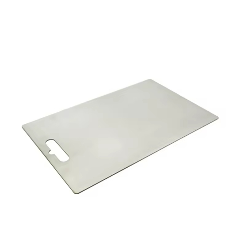 Durable High Grade Metal Chopping Block Double Side 100 Pure Titanium Cutting Board for Kitchen 2 in 1