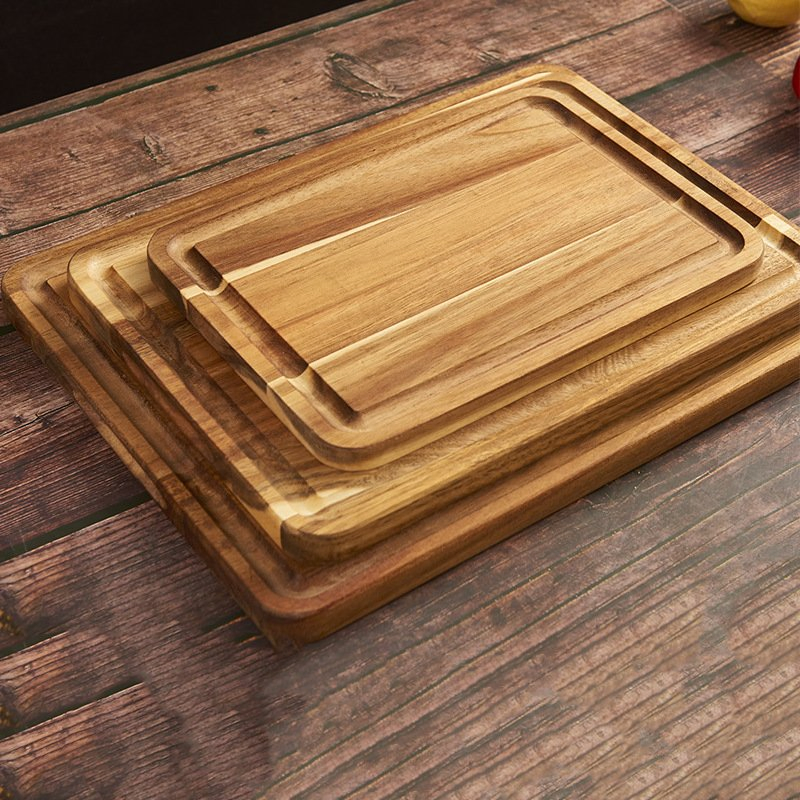Eco-Friendly Solid Wood Rolling Board for Noodles and Veggies