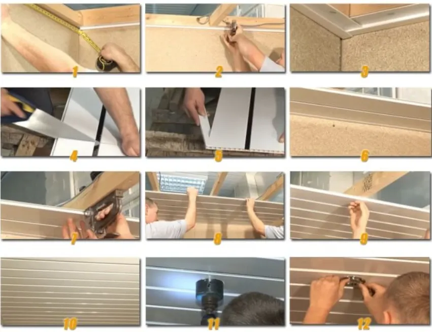 PVC Ceiling Installation Guide