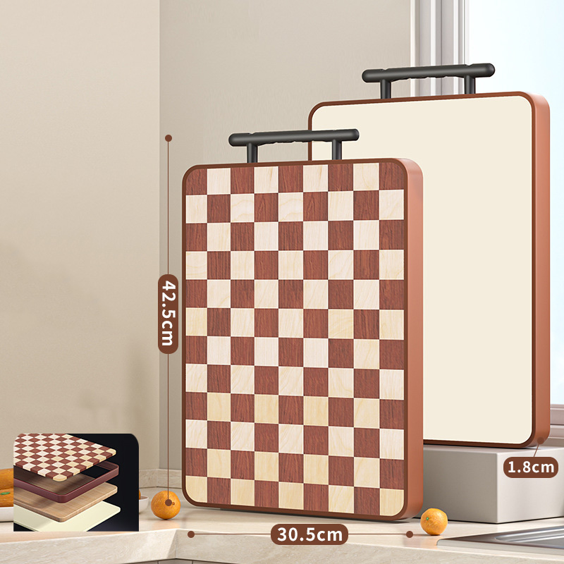 Premium Antibacterial Acacia Wood Cutting Board for Chefs