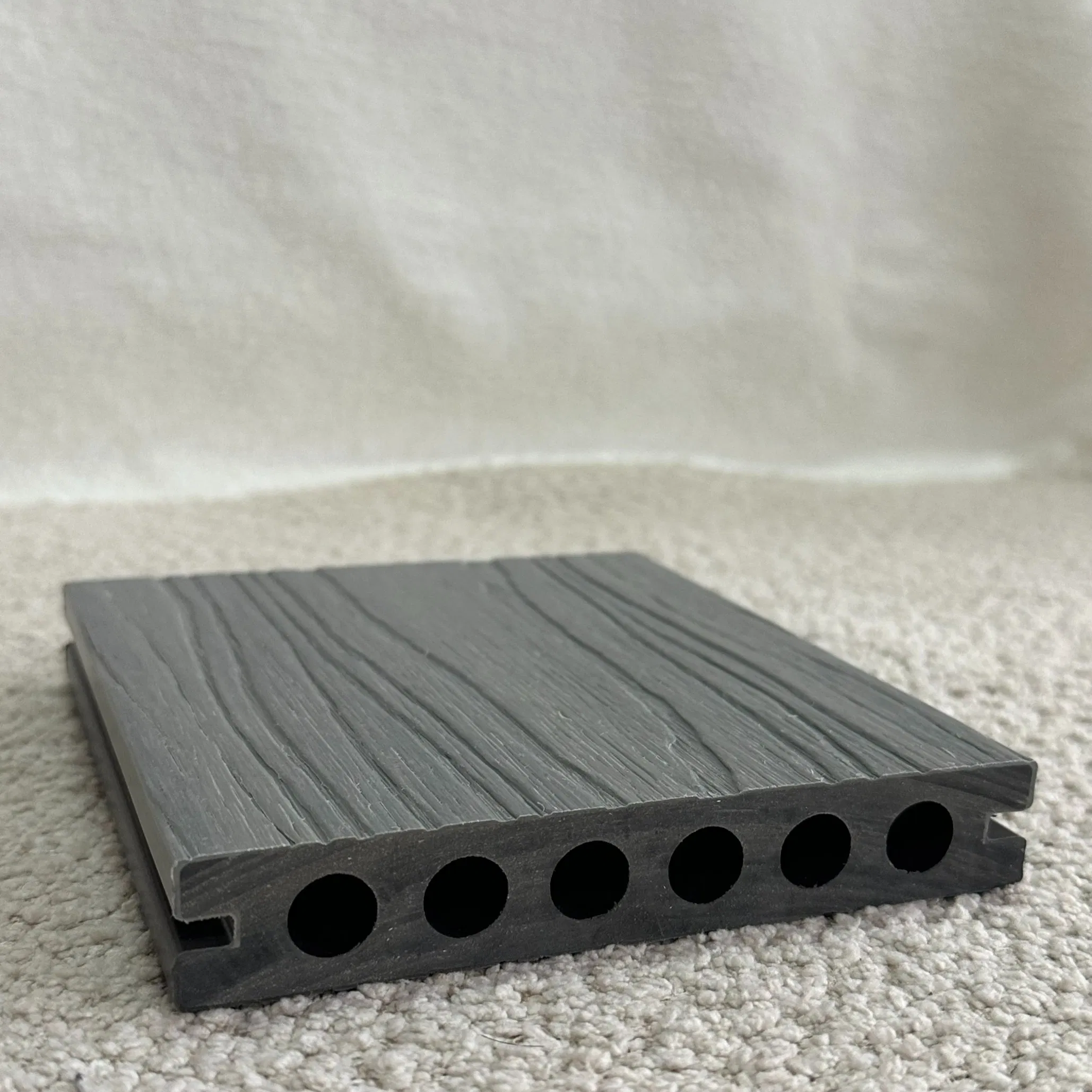 Reversible Finish WPC Decking Dual-Side Wood Grain 140mm Versatile Floorboards