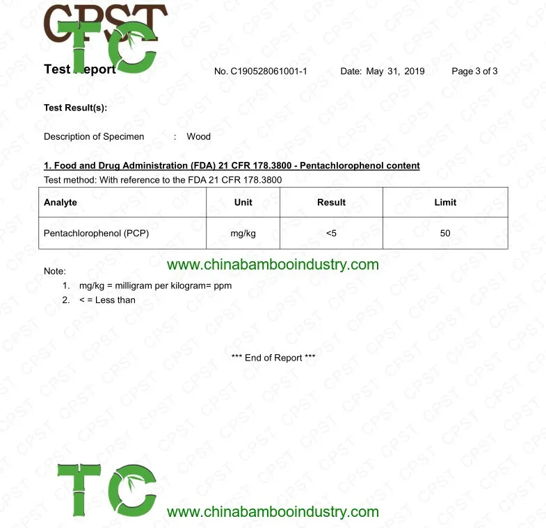 Customized Bamboo Board