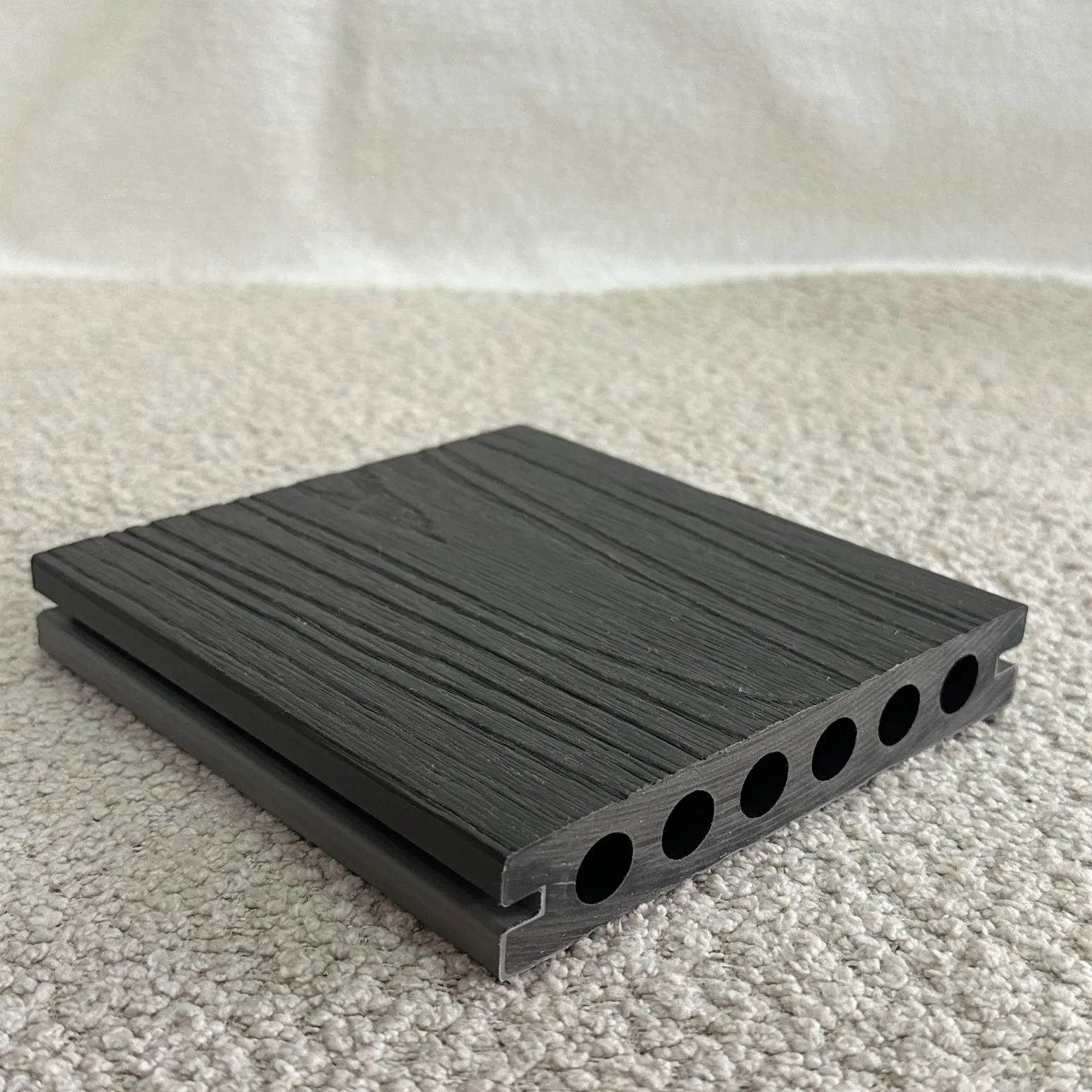 Reversible Finish WPC Decking Dual-Side Wood Grain 140mm Versatile Floorboards