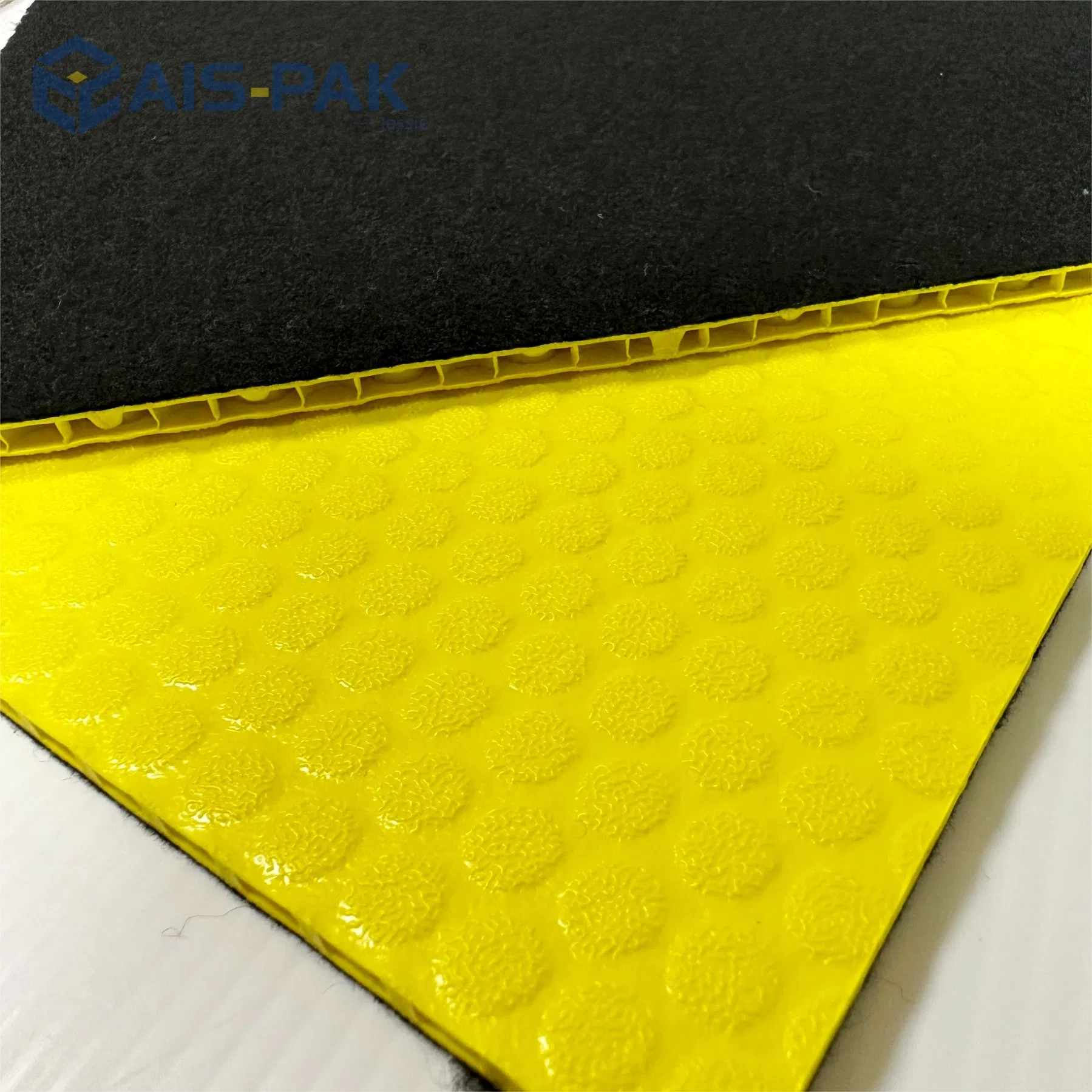 2.5mm-5mm Flute Corflute Hollow Corrugated Plastic Floor Protection Board