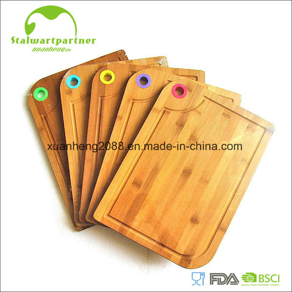 Wholesale Custom Extra Large Organic Natural Thick Bamboo Wooden Chopping Board