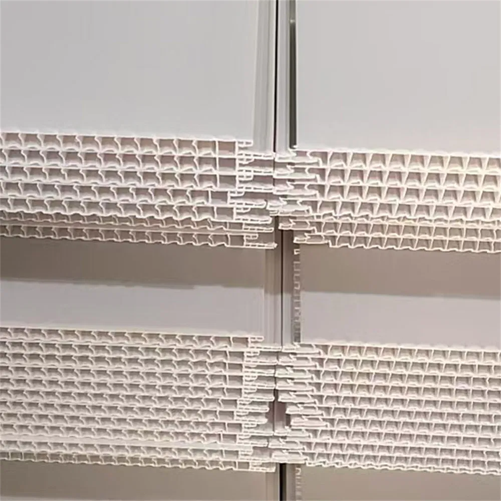 Manufacturer's Direct Supply of Waterproof, Anti Fouling, Self-Cleaning Imitation Marble Patterned PVC Wall Panels