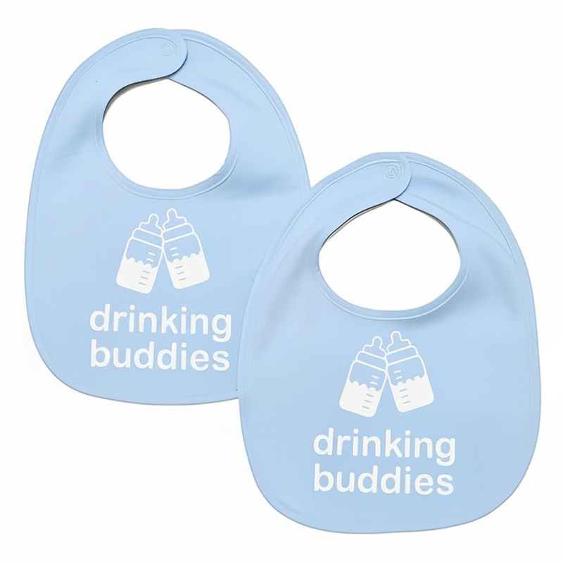 Custom Design Adult Plastic Bibs Moisture Blocking in Snowy Weather Fun Adult Bibs