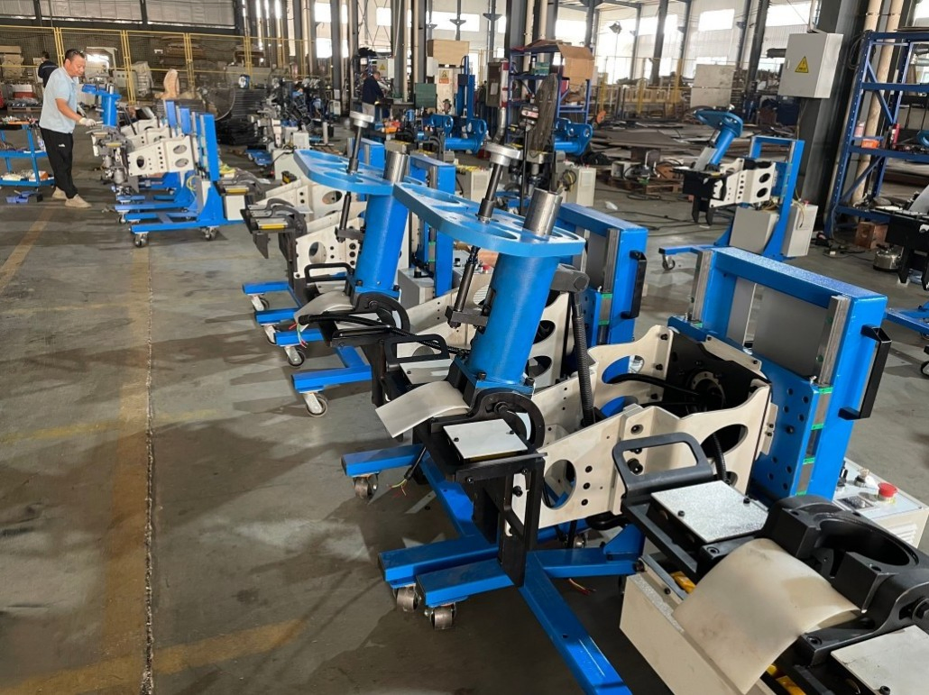 High-Efficiency Dual-Head CNC Beveling Machine for Aluminum Pipes