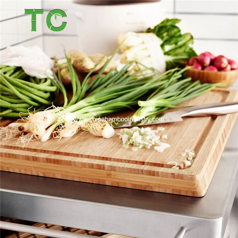 Extra Large Bamboo Cutting Board for Kitchen and Food Serving