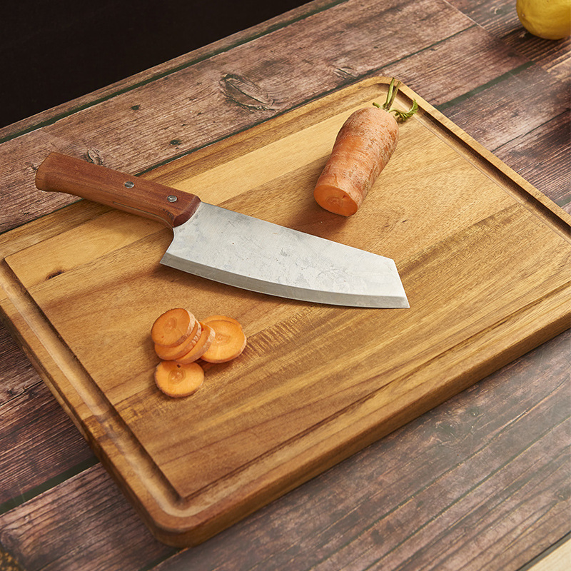 Premium Acacia Wood Cutting Board for Kitchen and Restaurant Use