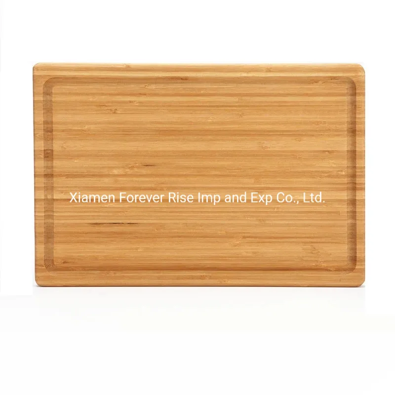 Bamboo Chopping Board Angle View
