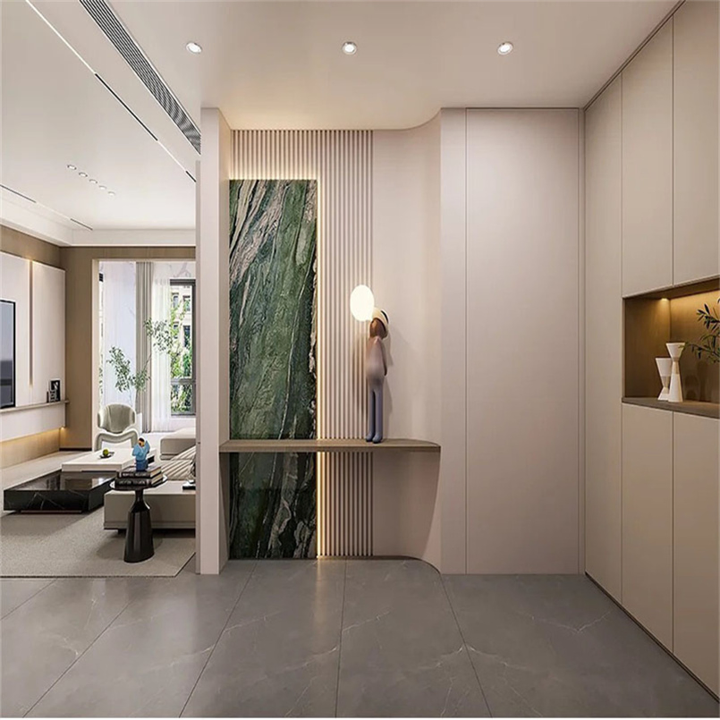 Spc Shower Wall Panel Stone Patterned Rock Panel Home Decoration Bathroom Interior Wall Panel