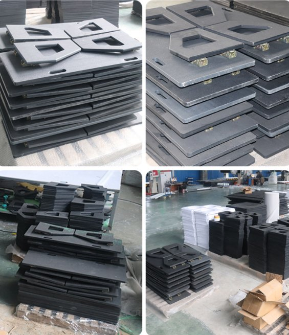 HDPE Foldable Football Back Wall Equipment Soccer Training Rebound Board