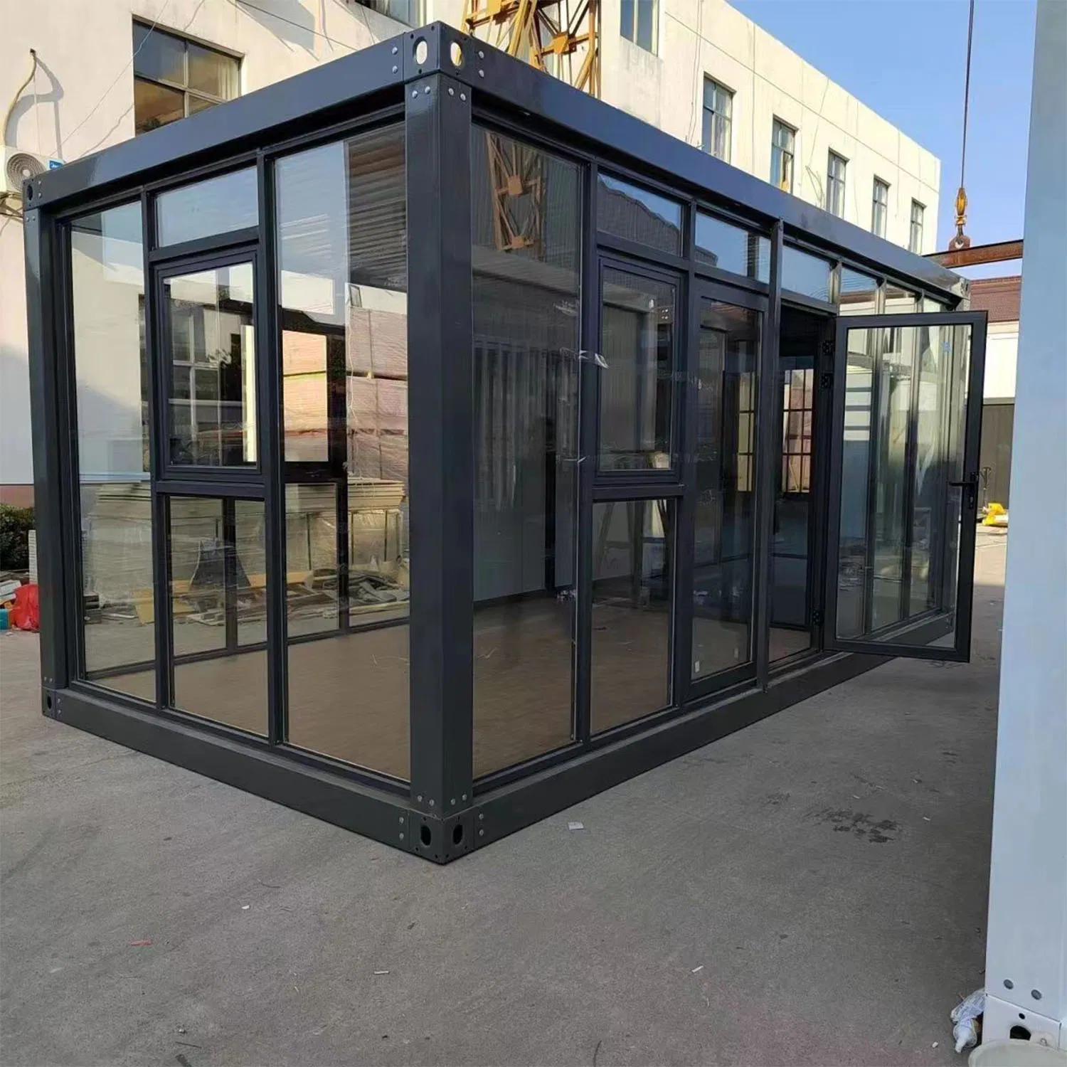 Customized Foldable Partition Board for Temporary Living in Finished Box Rooms