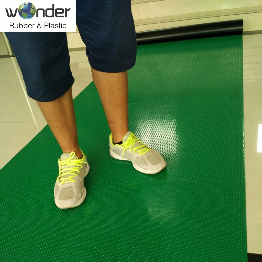 Rubber Flooring Application