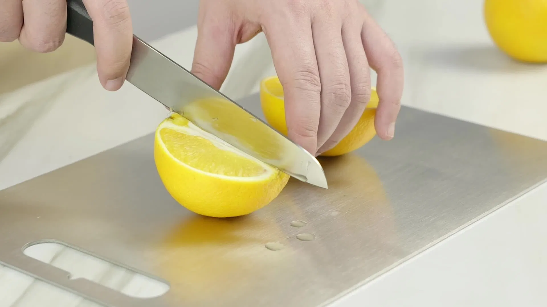 Food Grade Vegetable Chopping Board Kitchen 100% Pure Titanium Double Side Cutting Board Set Titanium Cutting Board