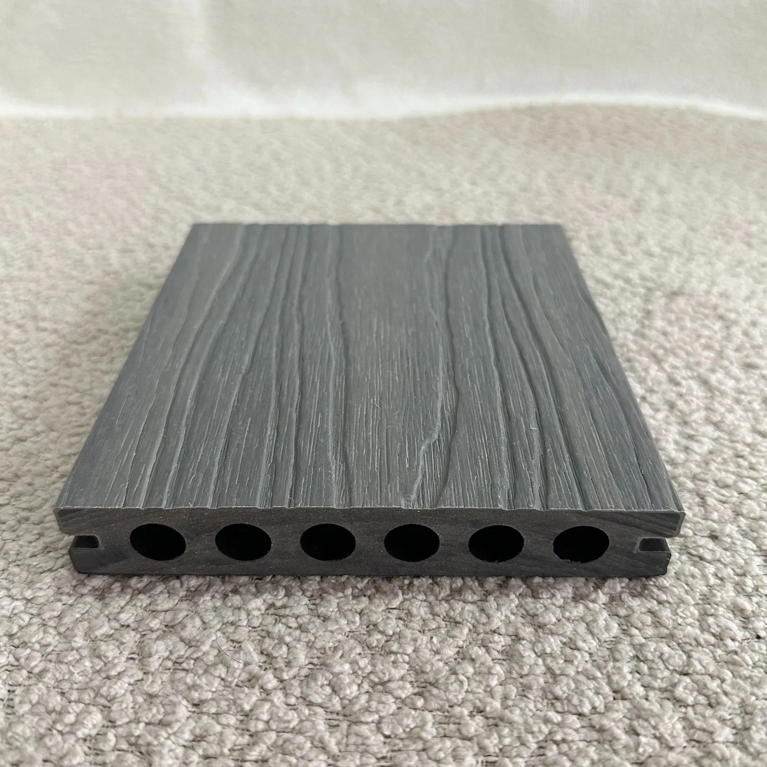 Reversible Finish WPC Decking Dual-Side Wood Grain 140mm Versatile Floorboards