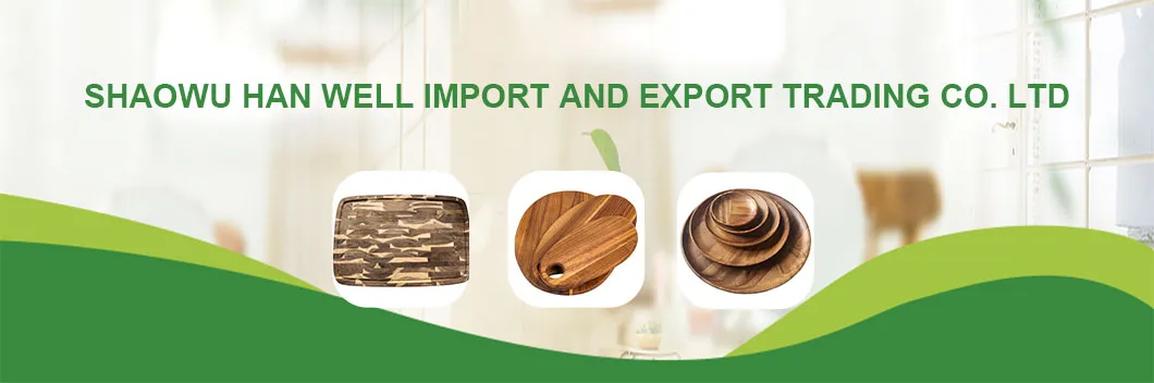 Acacia Wood Cutting Board Banner