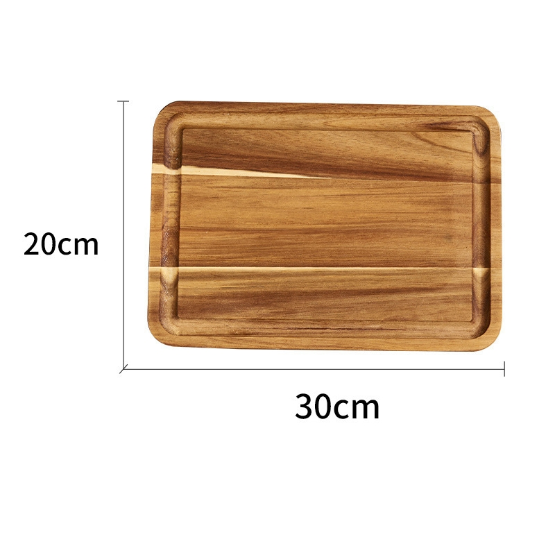 Premium Thickened Solid Wood Rolling Board for Vegetables and Noodles