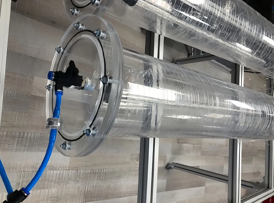 Transparent Acrylic Pipe