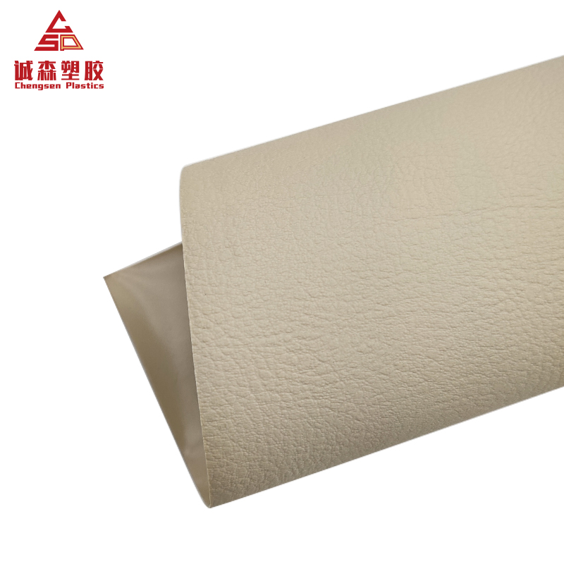 PVC Leather with Grain Finish for Vacuum Formed Dashboard