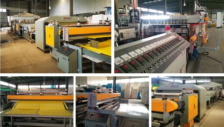 Production line of PP Hollow Sheet