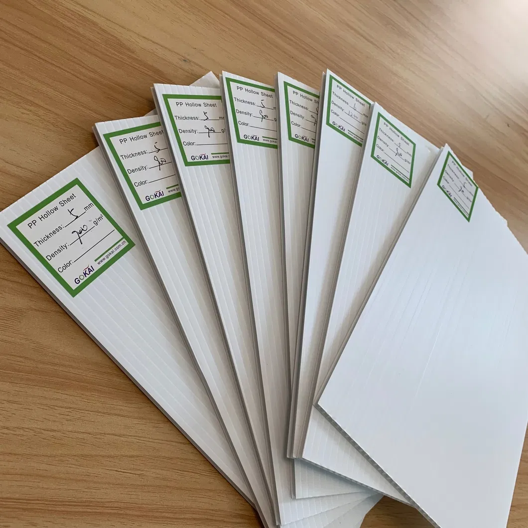 Plastic Corrugated PP Hollow Sheet